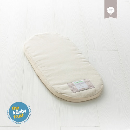 The Little Green Sheep Natural Moses Basket Mattress Earthmother.ie